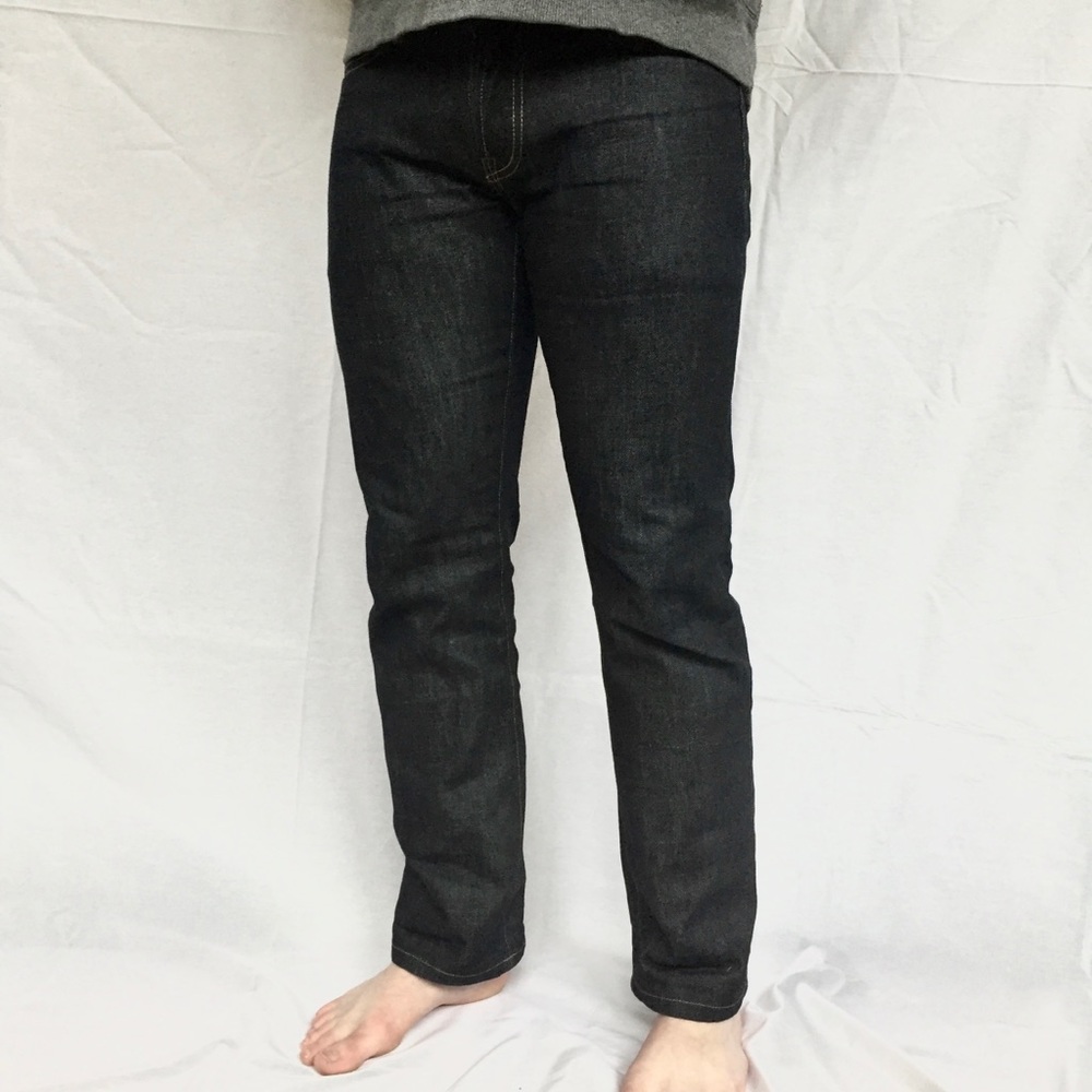 Tellason John Graham Mellor Slim Straight raw Japanese denim jeans streetwear 30